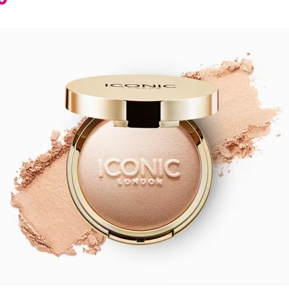 ICONIC LONDON
Lit & Luminous Baked Highlighter
16g 
Shade: Universal